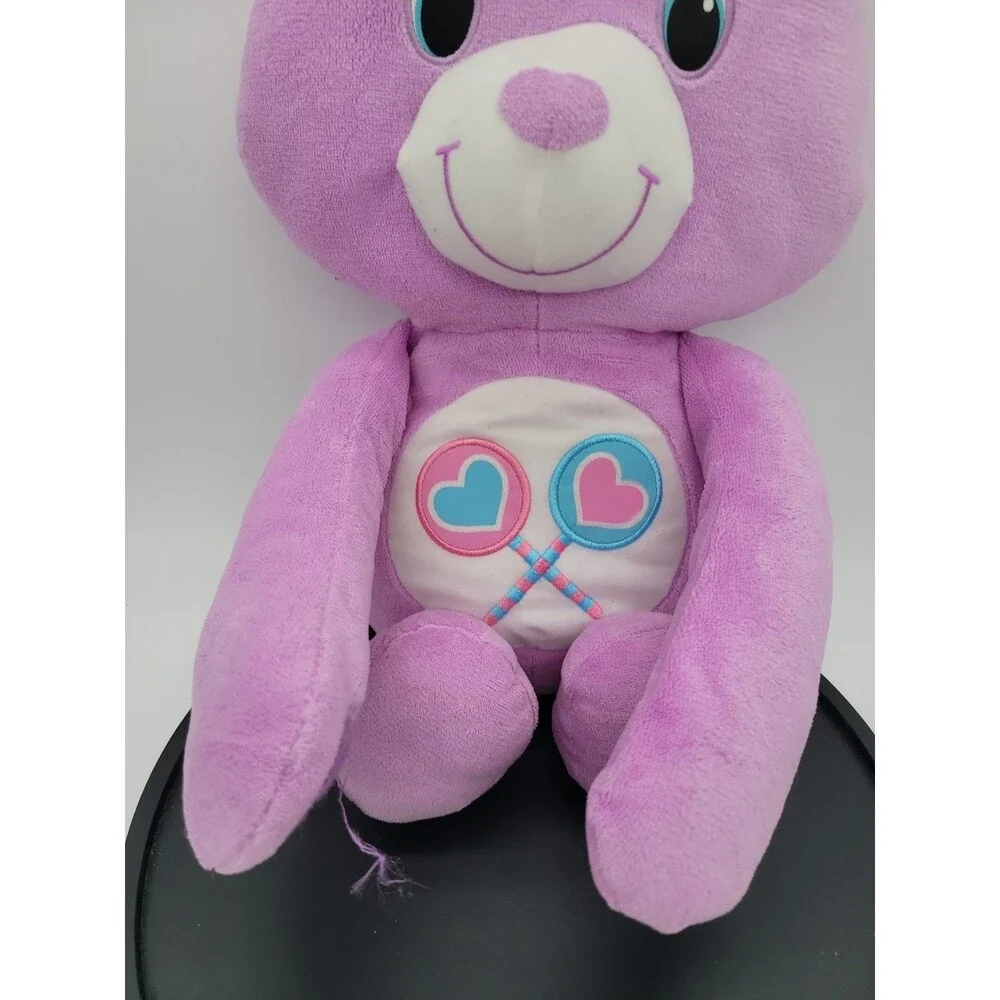 2012 American Greetings Care Bears Share Bear  Hasbro Purple  Lollipop 18